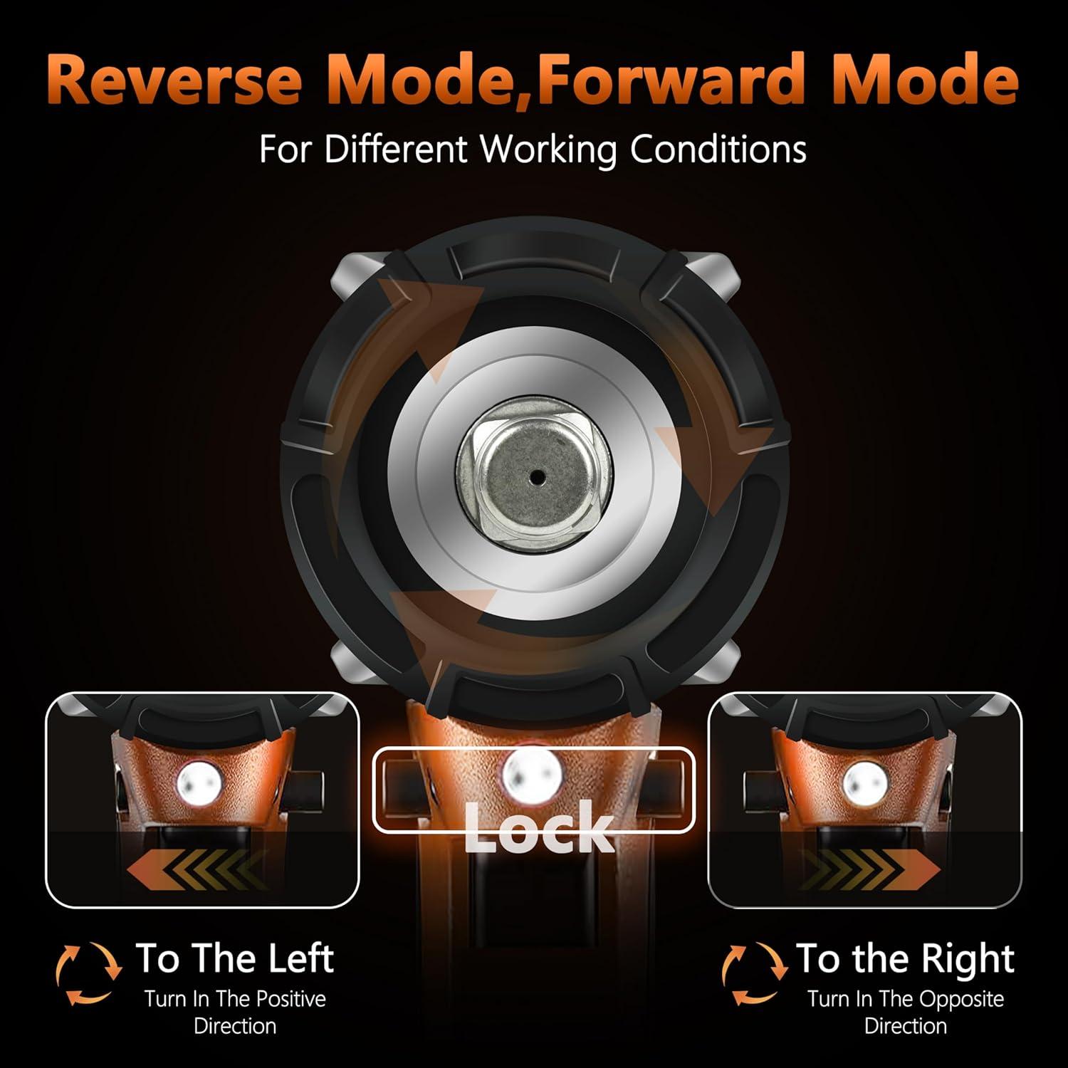 Llave de impacto inalámbrica DeWalt 20V MAX 3/4" 2000N.m