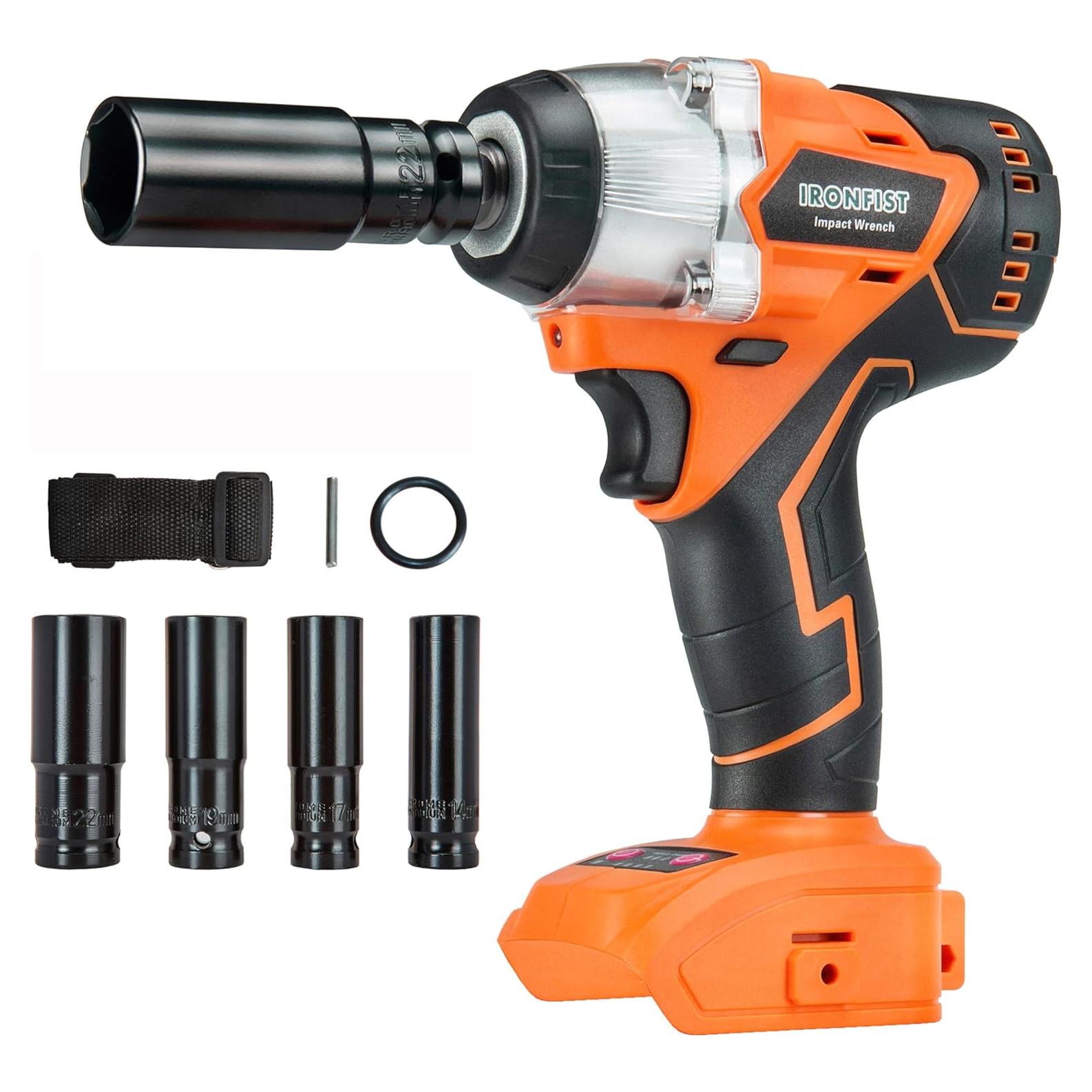 Llave de Impacto Inalámbrica IRONFIST 20V 420Nm 2 en 1