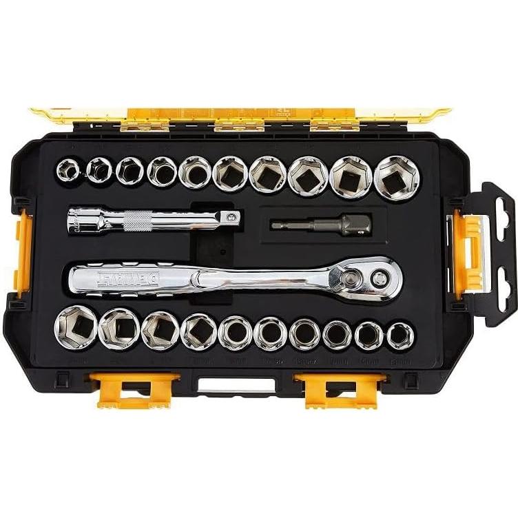 Juego de Enchufes DEWALT DWMT73813 23 Piezas 1/2"