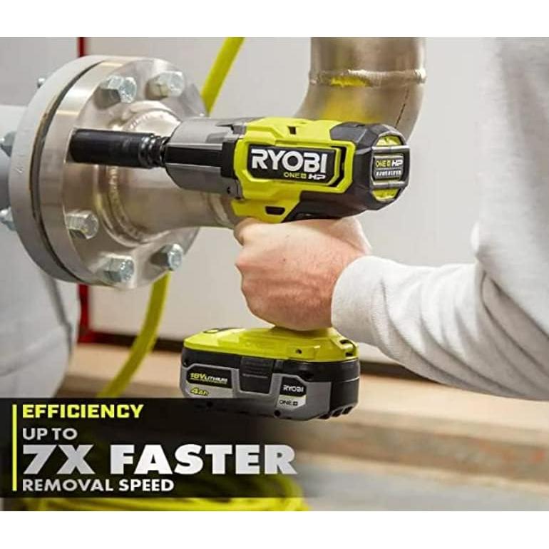 Llave de Impacto Inalámbrica RYOBI 18V Sin Escobillas 1/2"