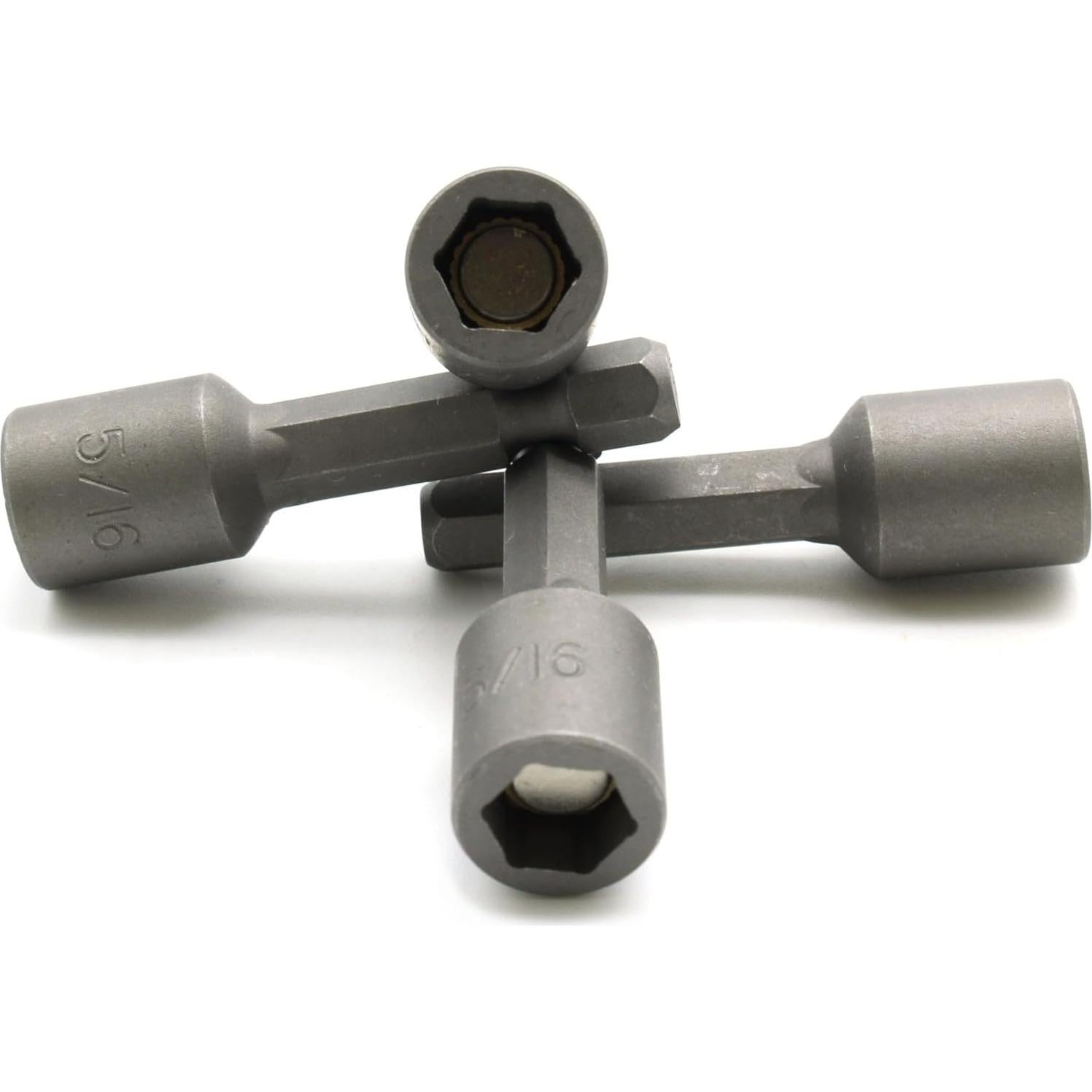 Juego de 10 Destornilladores Magnéticos TEMO 5/16" para Impacto