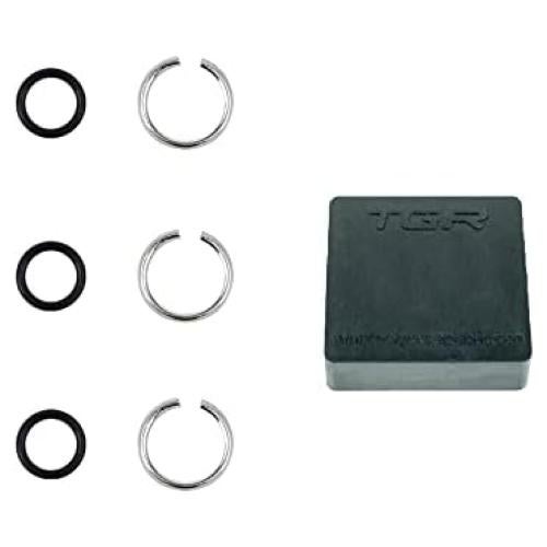 Anillo de Retención Tool Guy Republic 3/8" con O-Ring - 3 Juegos