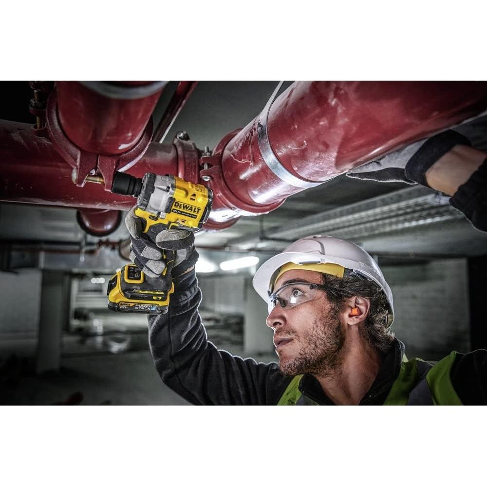 Llave de Impacto Inalámbrica Dewalt DCF921E1 20V 1/2" 406.9 Nm