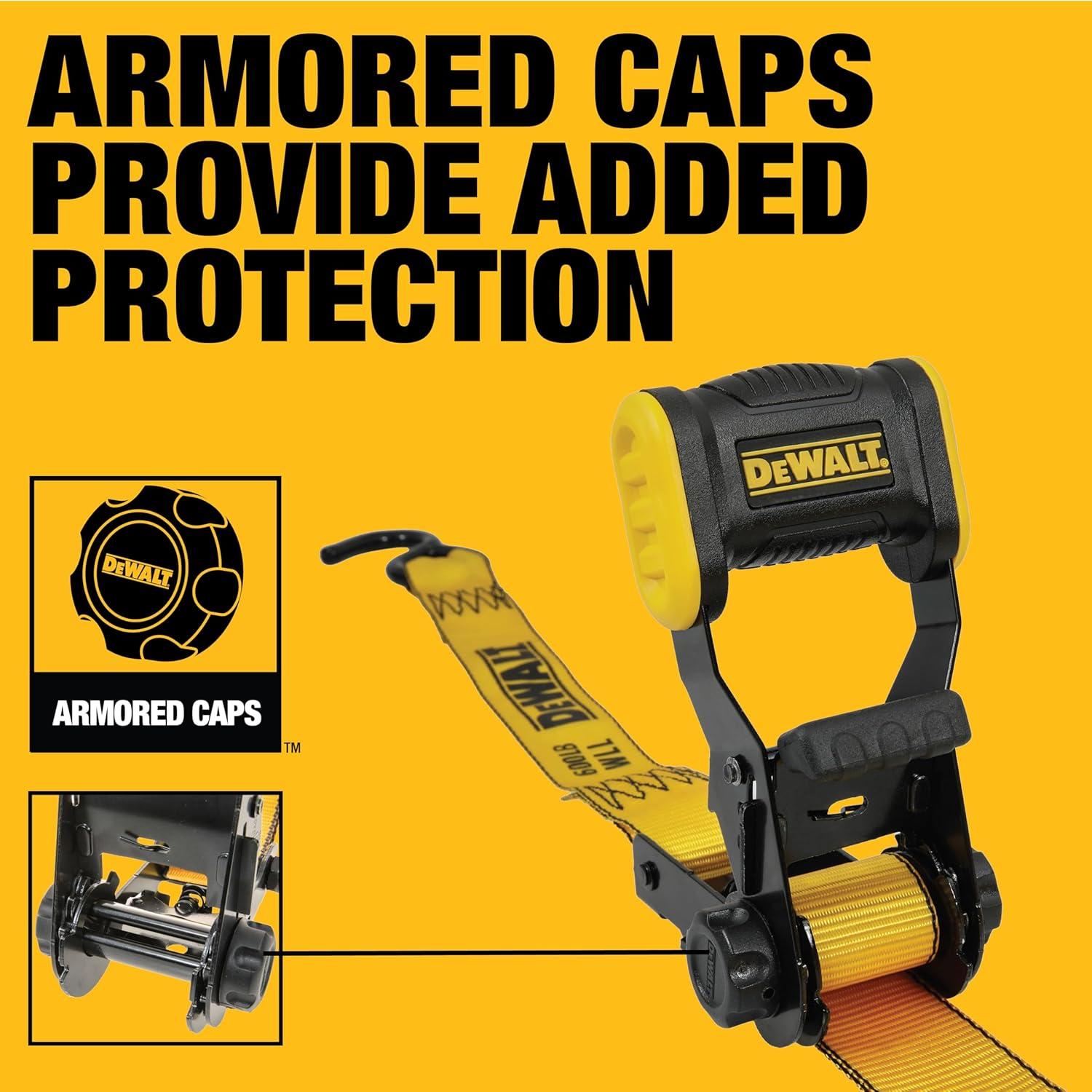 Correas de Amarre DEWALT DXBC18002 3.18 cm x 3.66 m 2 Unidades