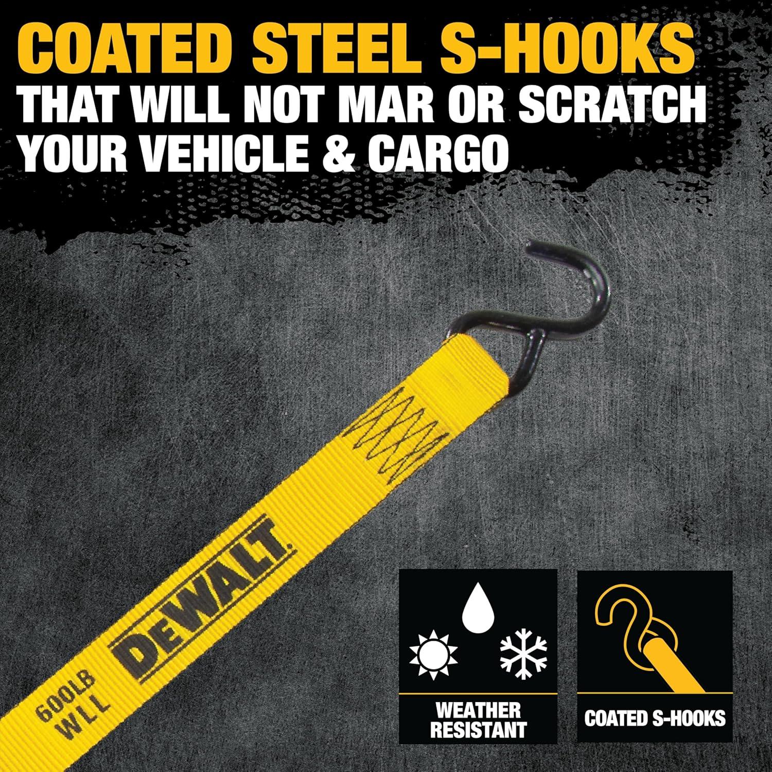 Correas de Amarre DEWALT DXBC18002 3.18 cm x 3.66 m 2 Unidades