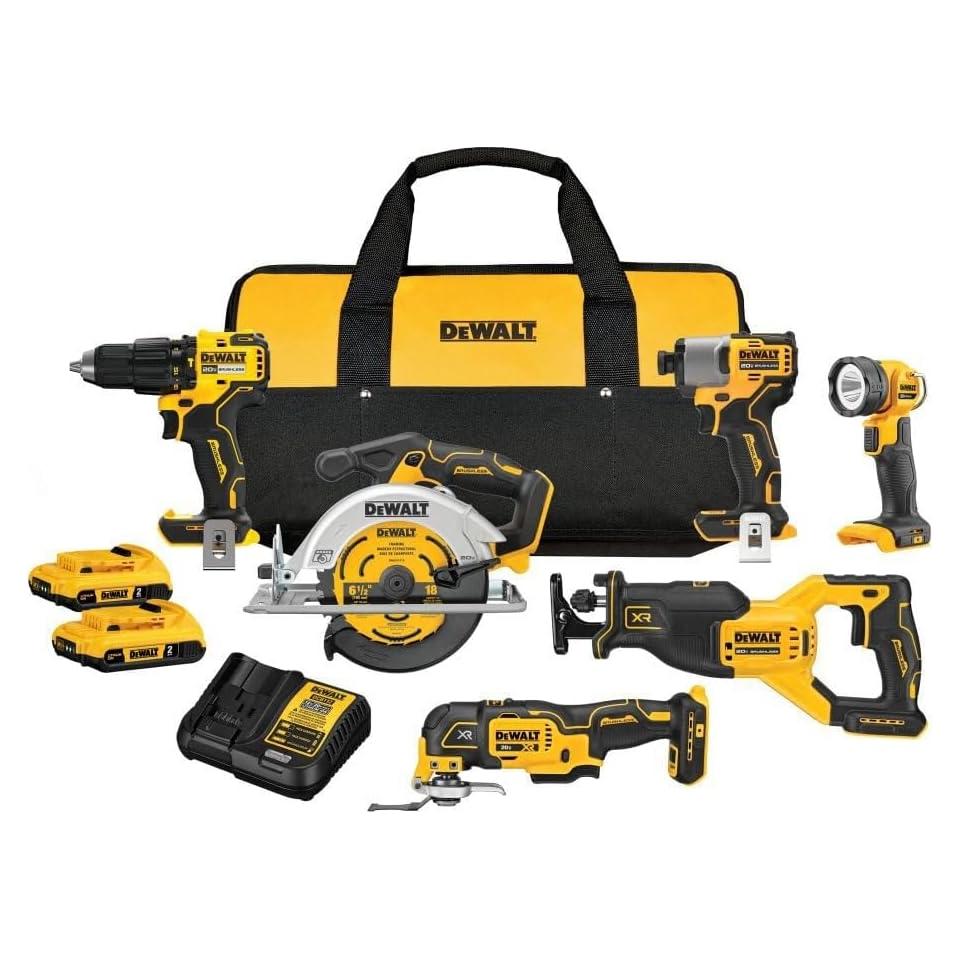 Kit de herramientas sin escobillas DeWalt DCK628D2 20V MAX