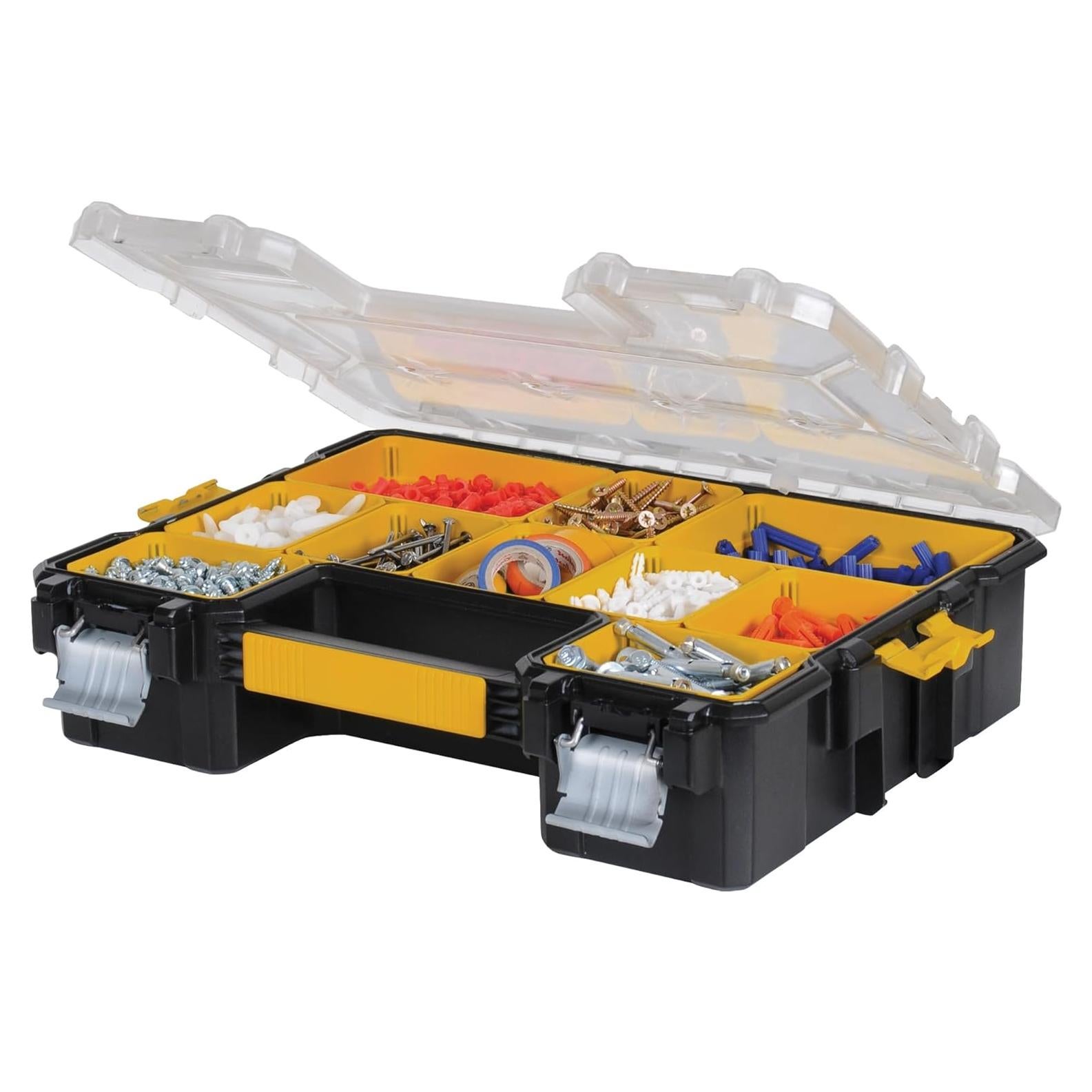 Organizador DEWALT DWST14825 con 10 Compartimentos y Asa
