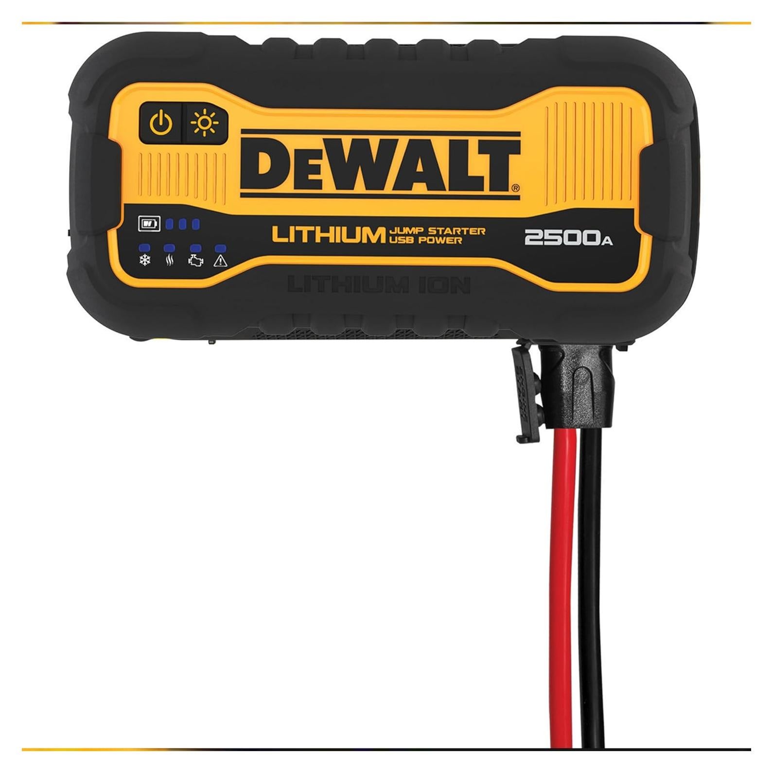 Arrancador Portátil DEWALT DXAELJ25 2500 Amperios Pico USB