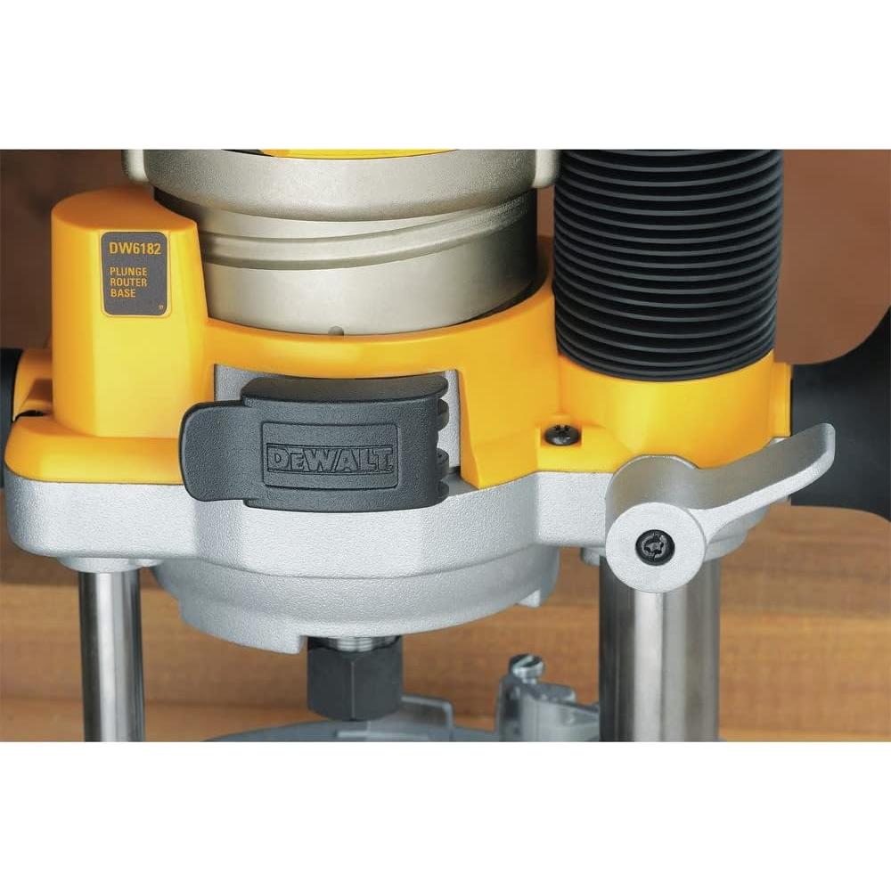 Router DeWalt DW618PK 2.25 HP con Base Fija e Inmersión