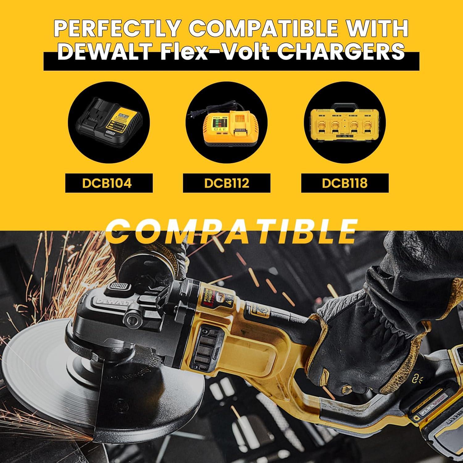 Batería de iones de litio 8.0Ah DeWalt DCB200 - 2 Paquetes
