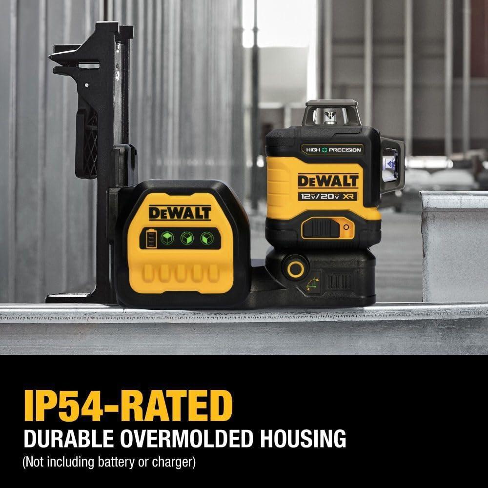 Láser de Línea DEWALT 12V/20V MAX XR 3X 360 Verde Preciso