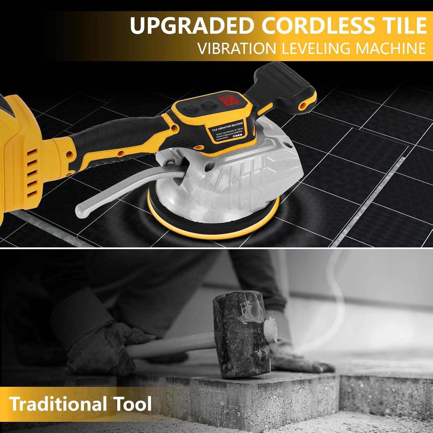 Máquina de Nivelación de Vibración de Azulejos Labfintom 20V