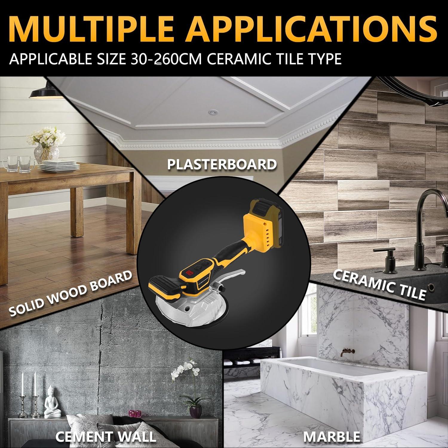 Máquina de Nivelación de Vibración de Azulejos Labfintom 20V