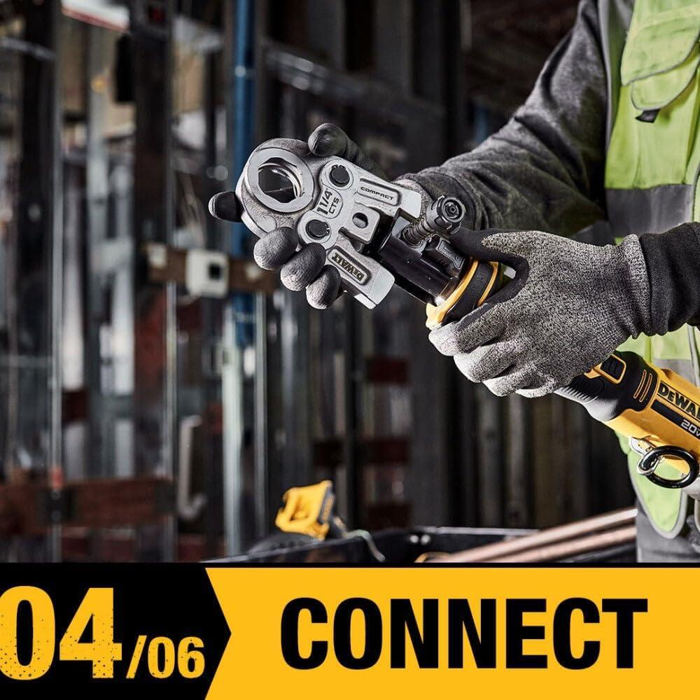Expansora de PEX DEWALT DCE400B 20V MAX 0.95 a 2.54 cm