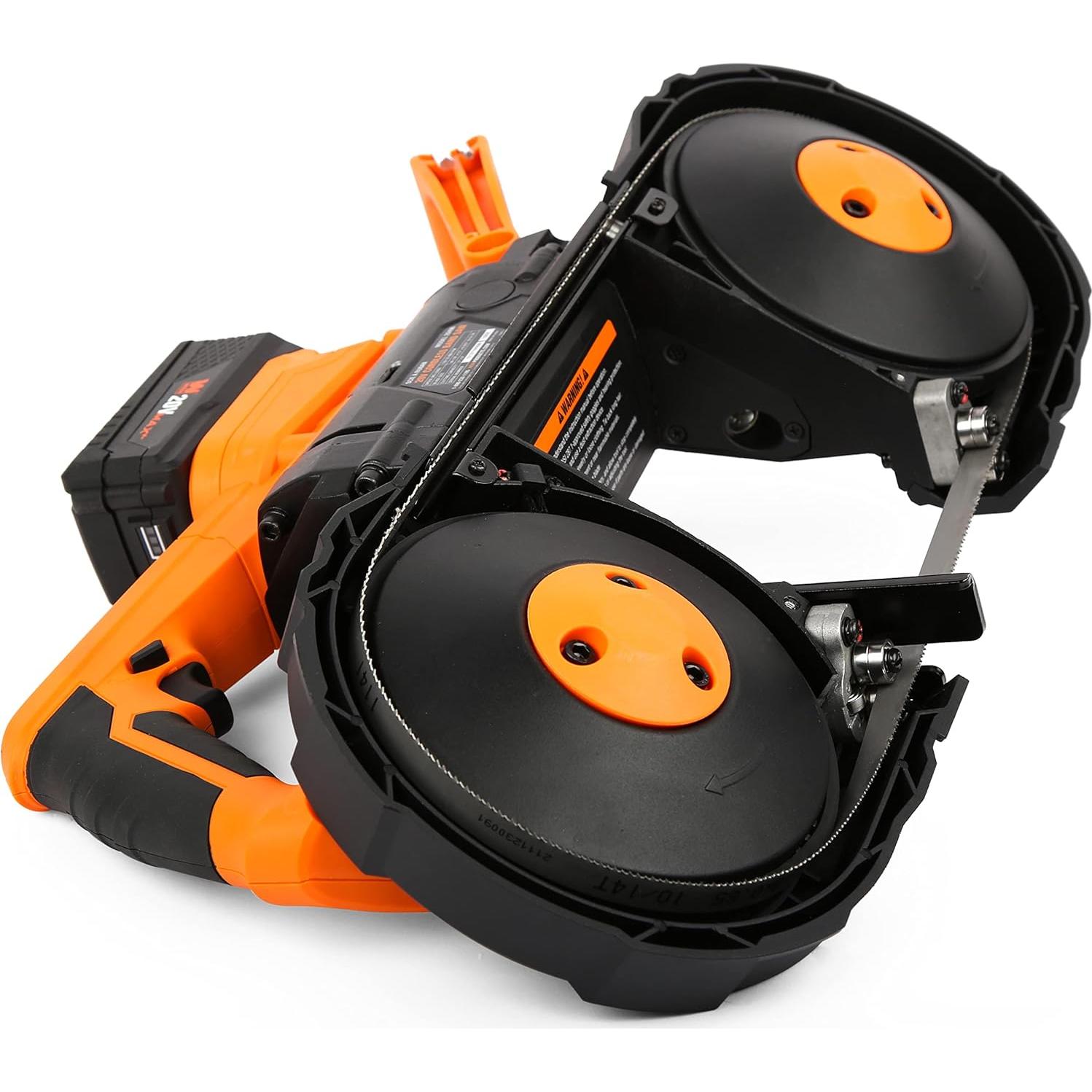 Sierra de Banda Portátil Inalámbrica WEN 20V Máx 5" Metal