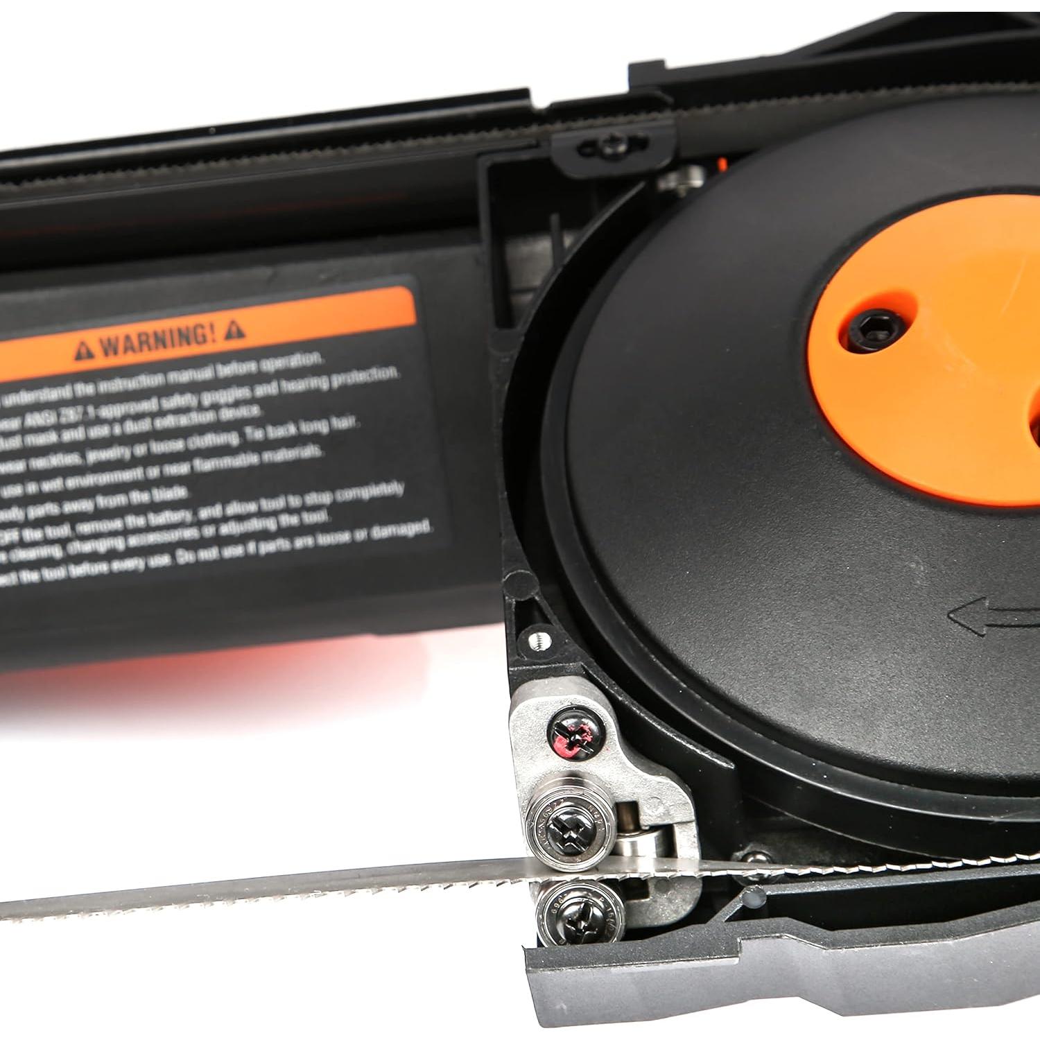 Sierra de Banda Portátil Inalámbrica WEN 20V Máx 5" Metal