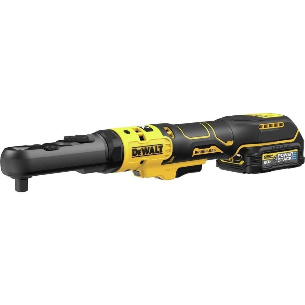 Llave de Carraca Inalámbrica DEWALT 20V MAX XR 3/8" y 1/2"