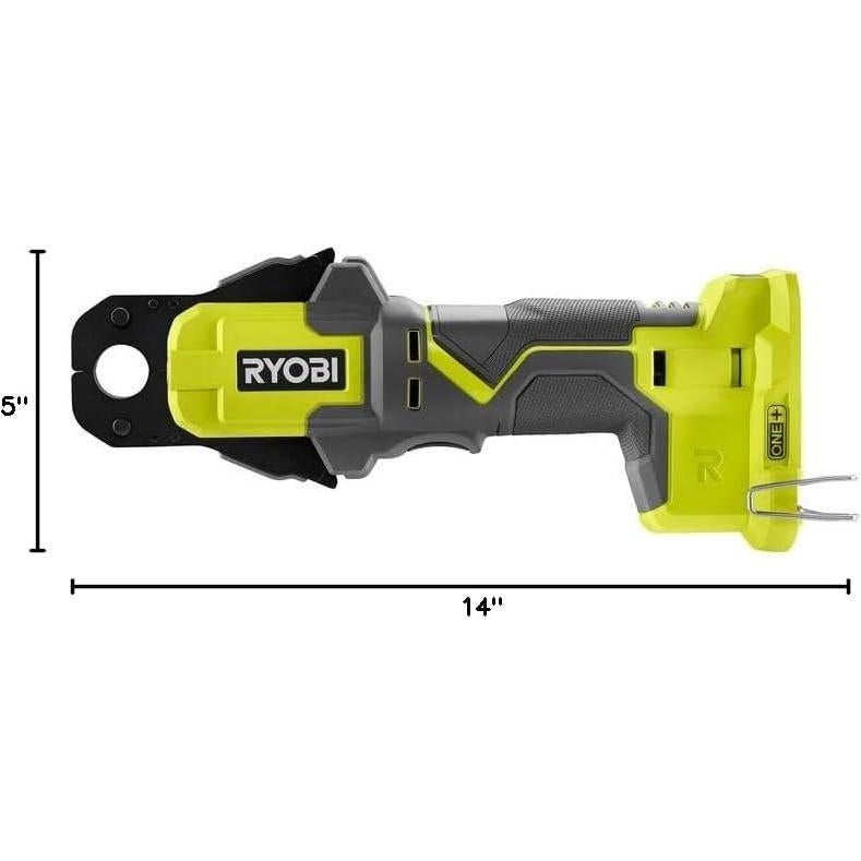 Herramienta de Prensa Crimp PEX Ryobi P661 18V ONE+ 2.04kg