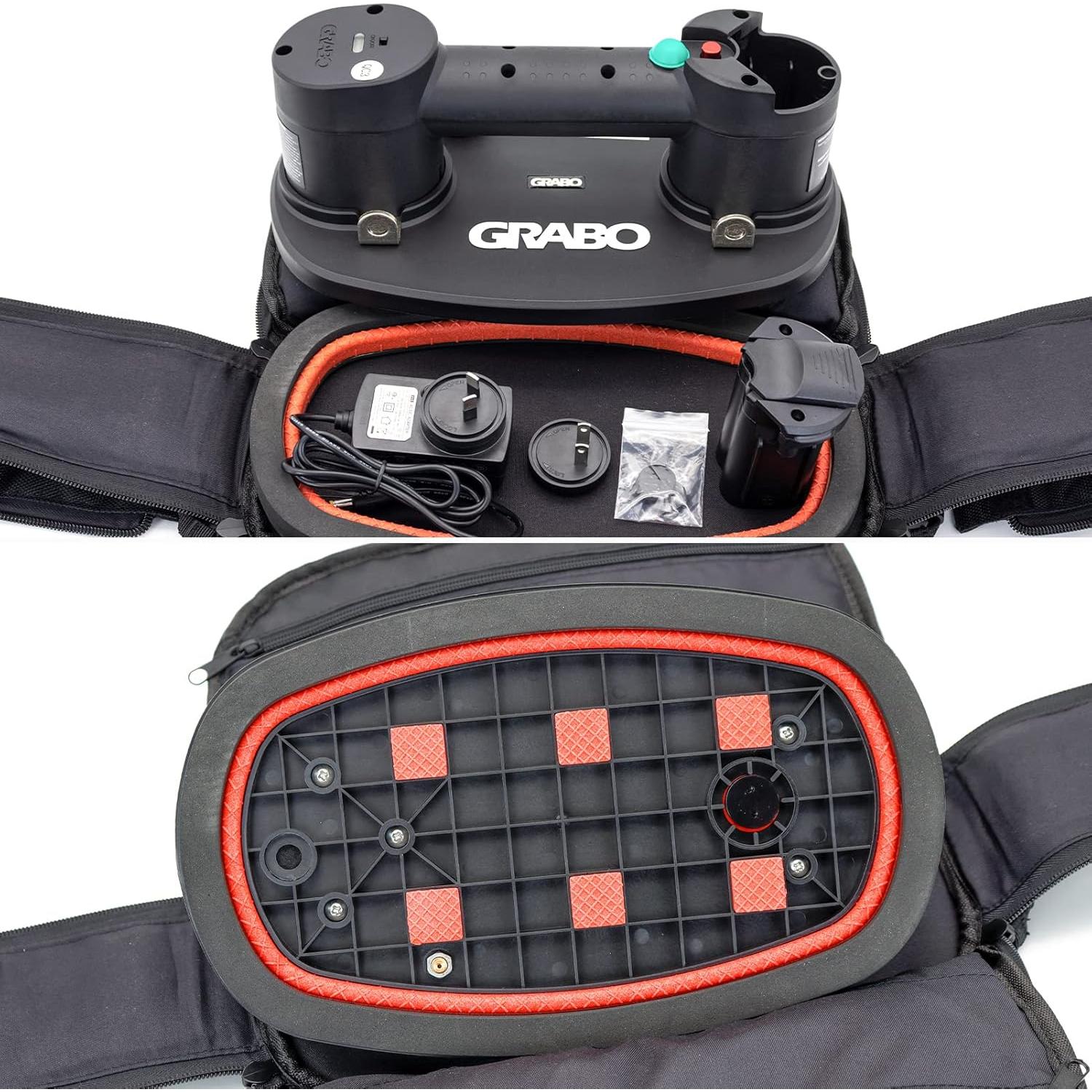 Aspirador Eléctrico Grabo Nemo con Ventosa 170 kg Batería