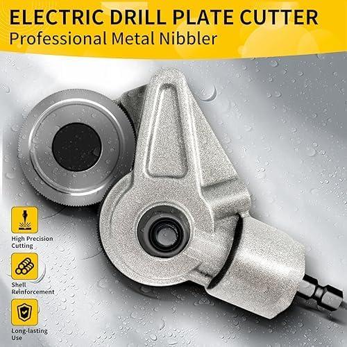 Cortador de Metal para Taladro CuzConven 18V Acero Doble Serrado