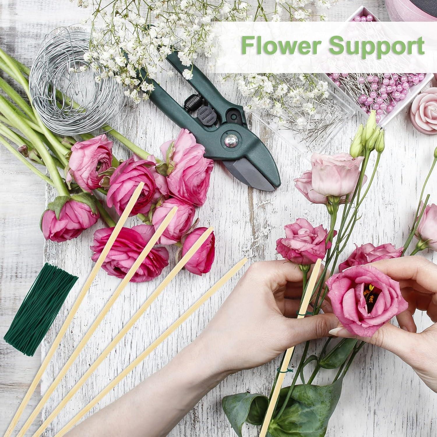 Estacas de Bambú para Jardinería 45.72 cm - 40 PCS