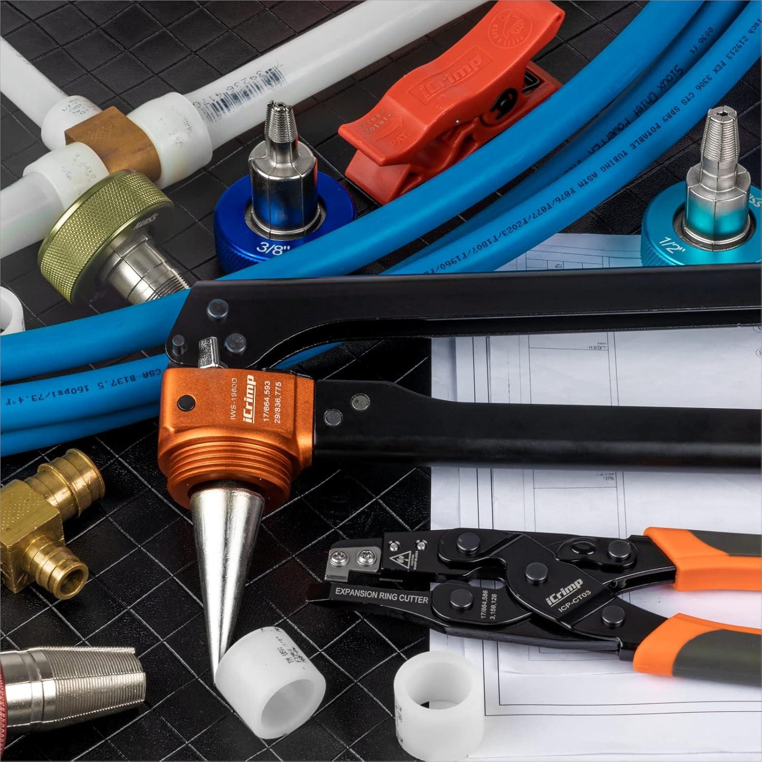 Kit de Herramientas Manuales IWISS F1960D para Expansión PEX