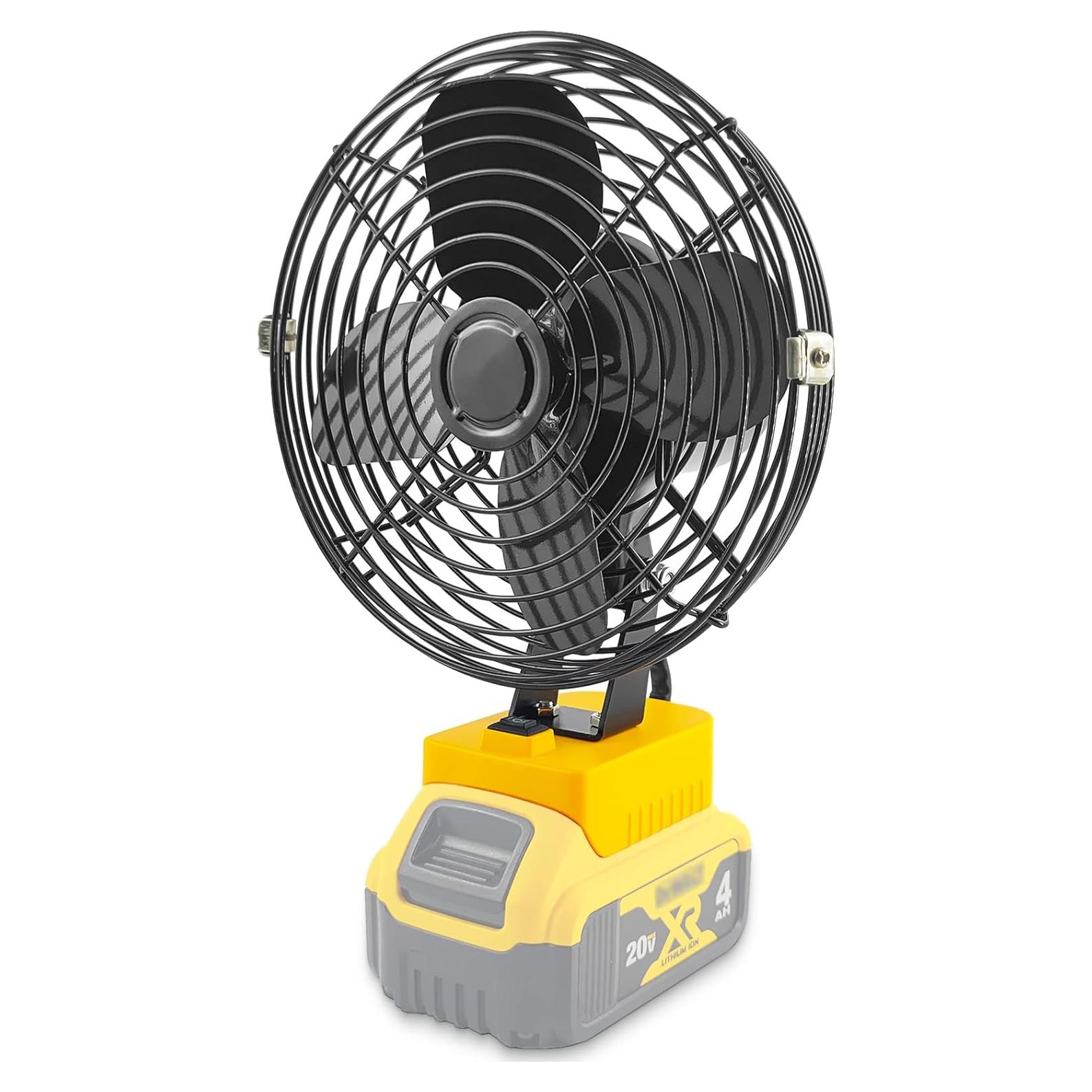 Ventilador Portátil BPOPO 20V Sin Cable para Trabajo Exterior