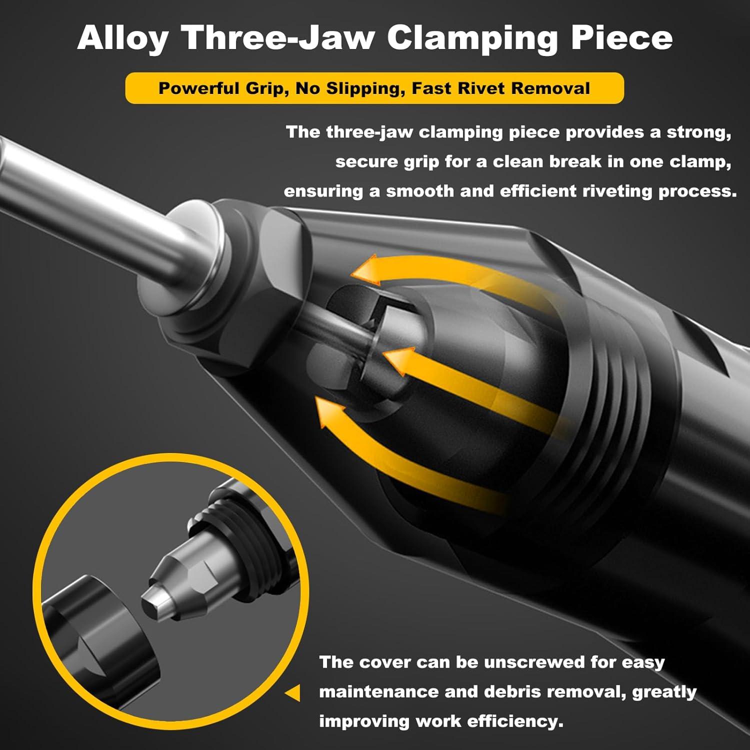 Pistola de Remaches Inalámbrica OXVIT 20V Sin Batería