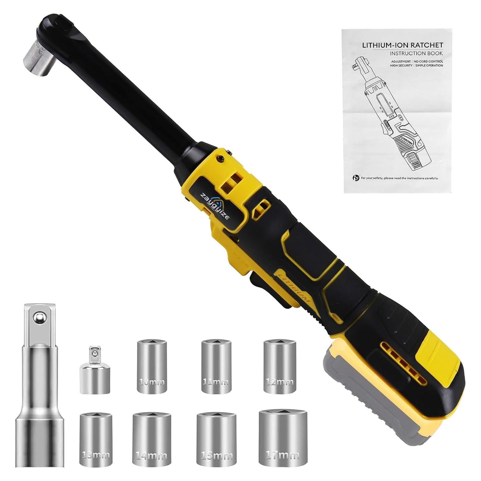 Llave de Carraca Inalámbrica Zaygyize 3/8" 100 N.m 600 RPM