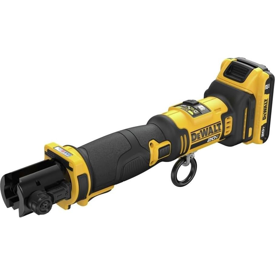 Herramienta de Prensa Compacta DEWALT 20V MAX DCE210D2 con 2 Baterías