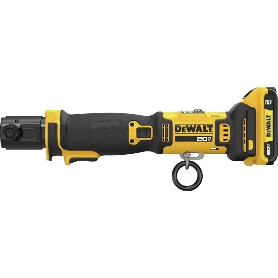 Herramienta de Prensa Compacta DEWALT 20V MAX DCE210D2 con 2 Baterías