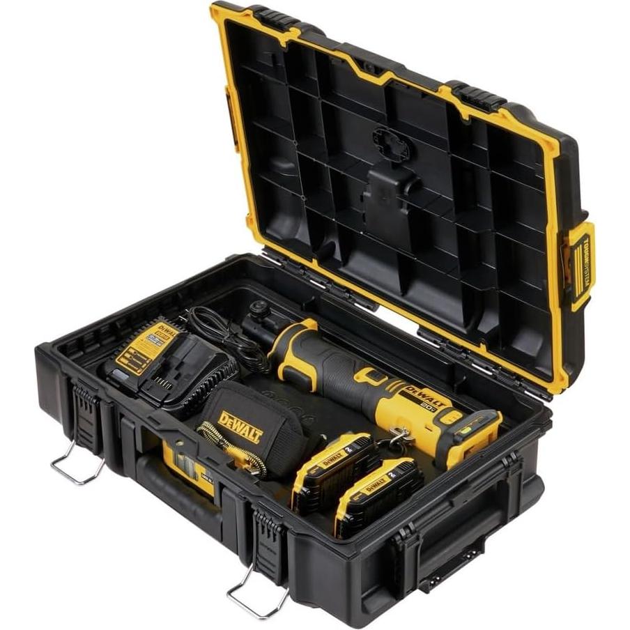 Herramienta de Prensa Compacta DEWALT 20V MAX DCE210D2 con 2 Baterías