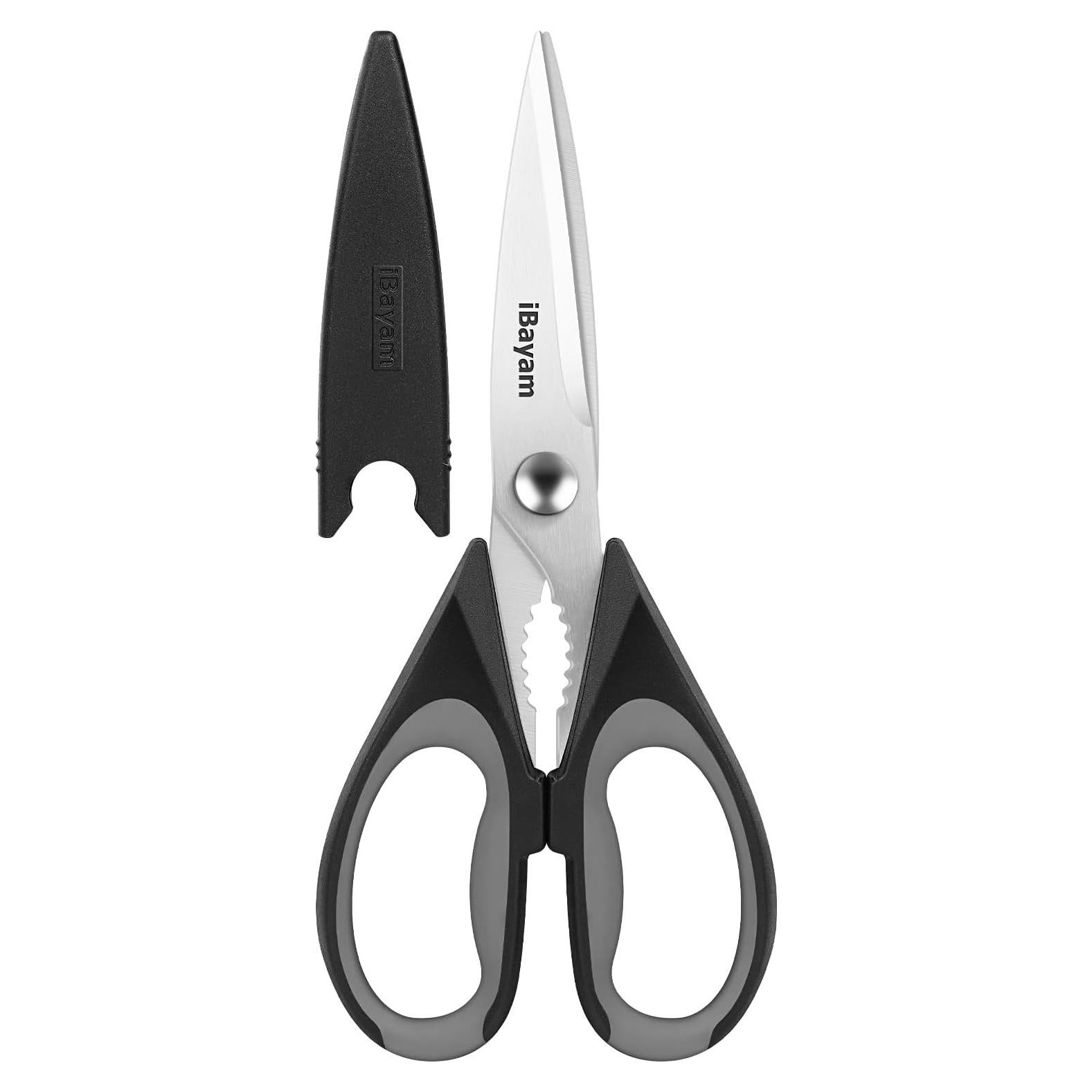 Tijeras de Cocina iBayam Multiusos 21.6 cm Acero Inoxidable