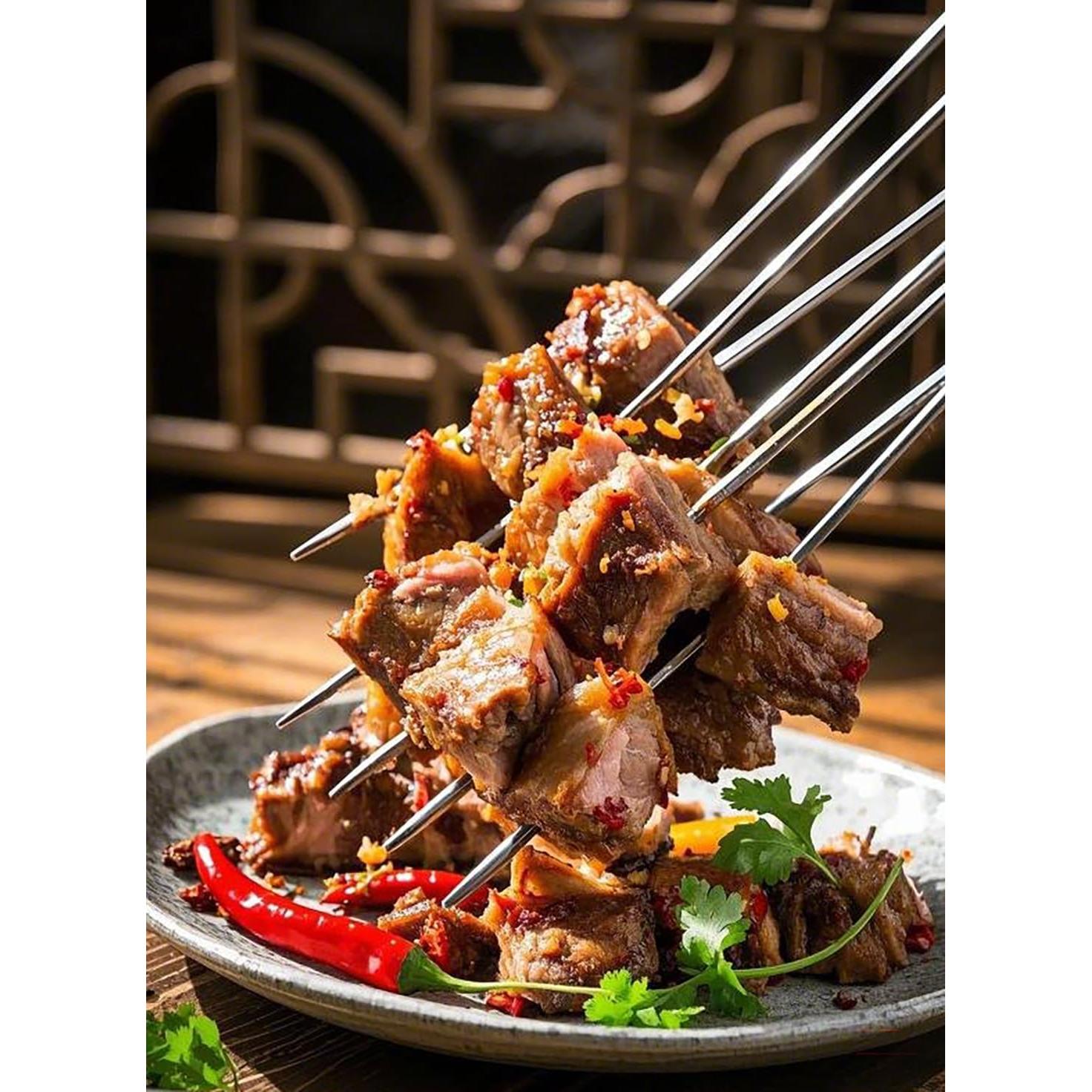 Tenedor de Carving Kakamono 33 cm Acero Inoxidable BBQ