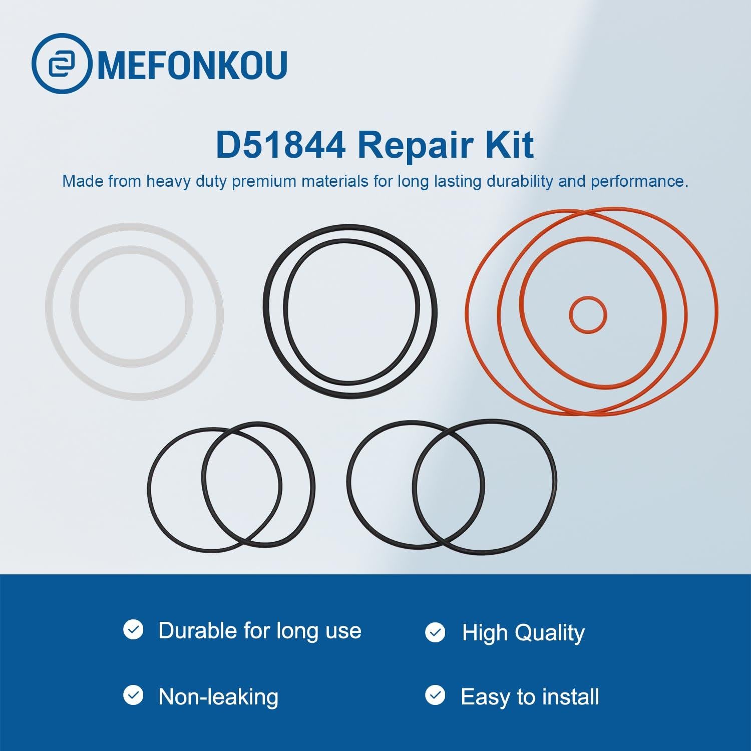 Kit de O-Ring D51844 DeWALT para Clavadora Universal - 2 Juegos