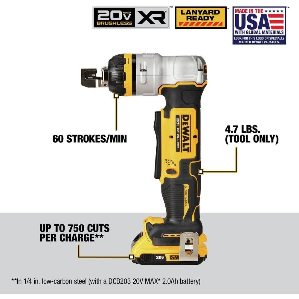 Cortador de Alambre Inalámbrico DEWALT 20V MAX XR DCE158D1