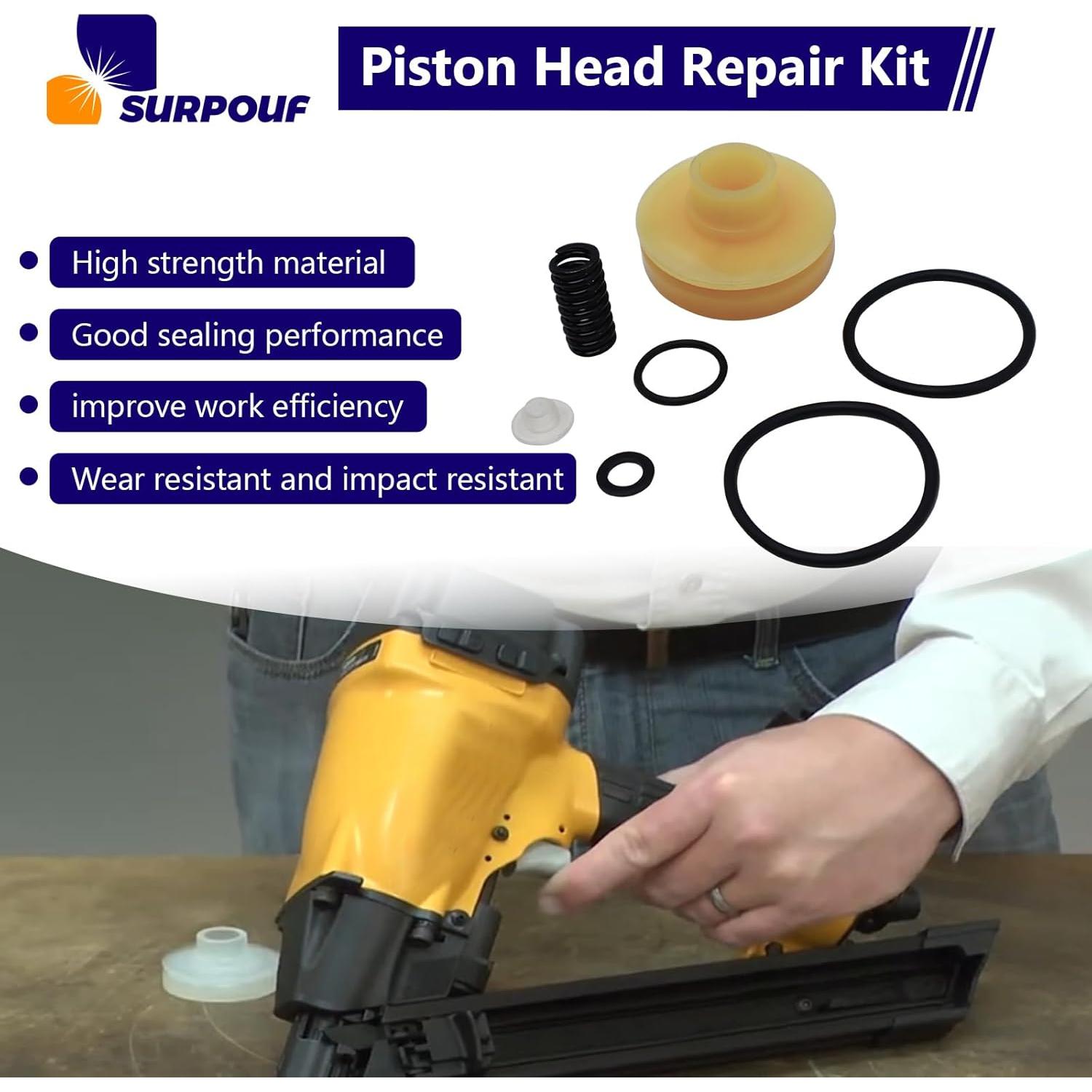 Kit de Reparación de Cabeza de Pistón SURPOUF para Clavadoras