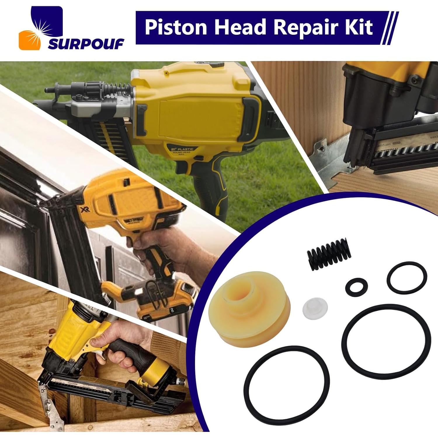 Kit de Reparación de Cabeza de Pistón SURPOUF para Clavadoras