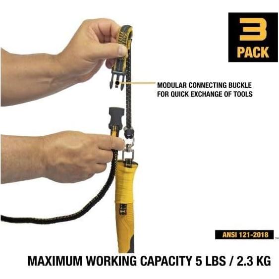 Accesorio de Conexión Rápida DEWALT 2.3 Kg Negro/Amarillo