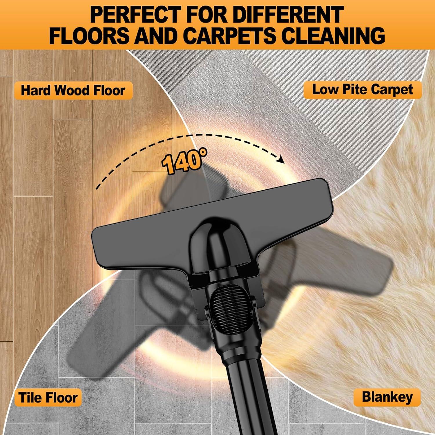 Aspiradora Inalámbrica Dewalt 20V con Filtros HEPA y Accesorios