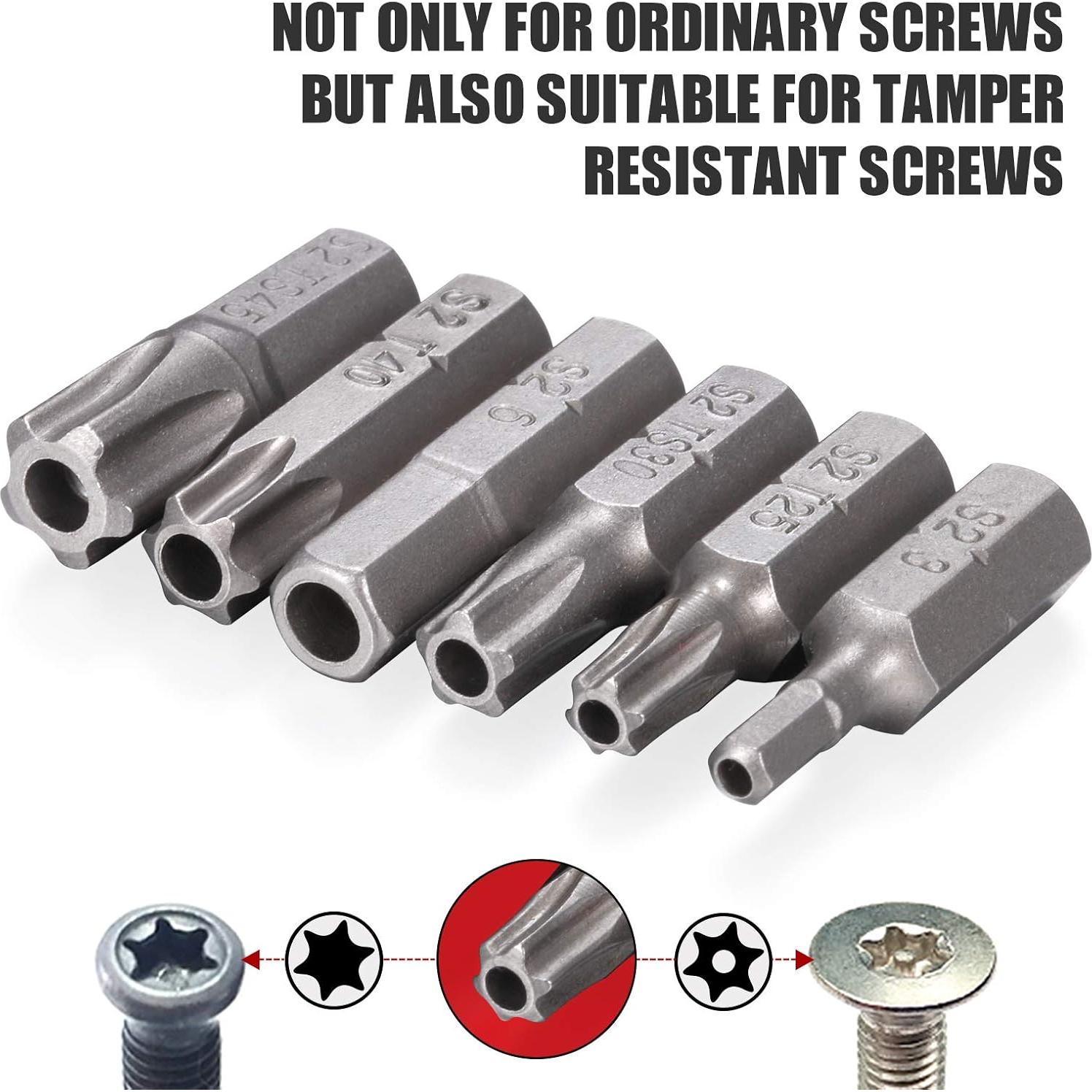 Juego de 214 Piezas de Puntas de Destornillador ARUCMIN S2