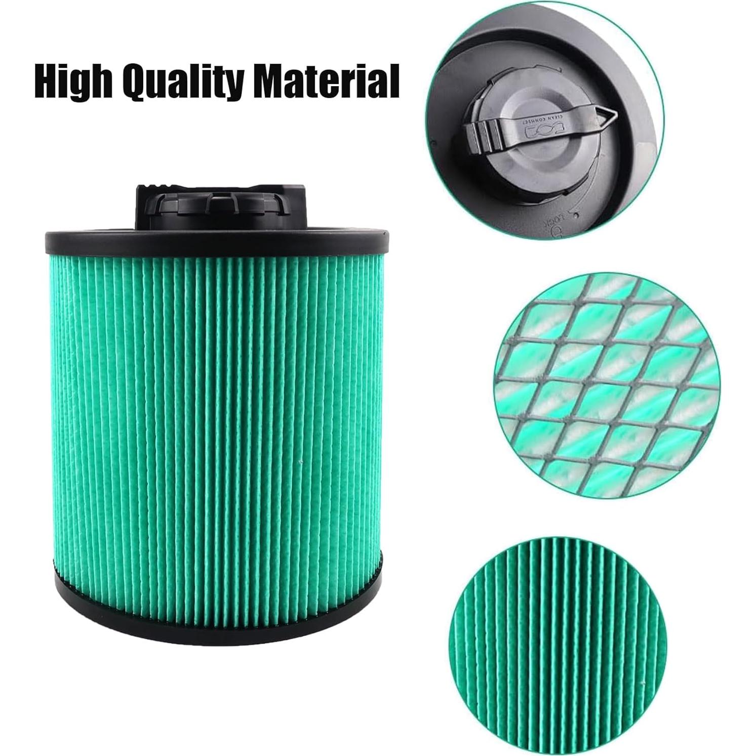 2 Filtros HEPA DXVC6914 + 2 Bolsas DXVA19-4101 DeWalt