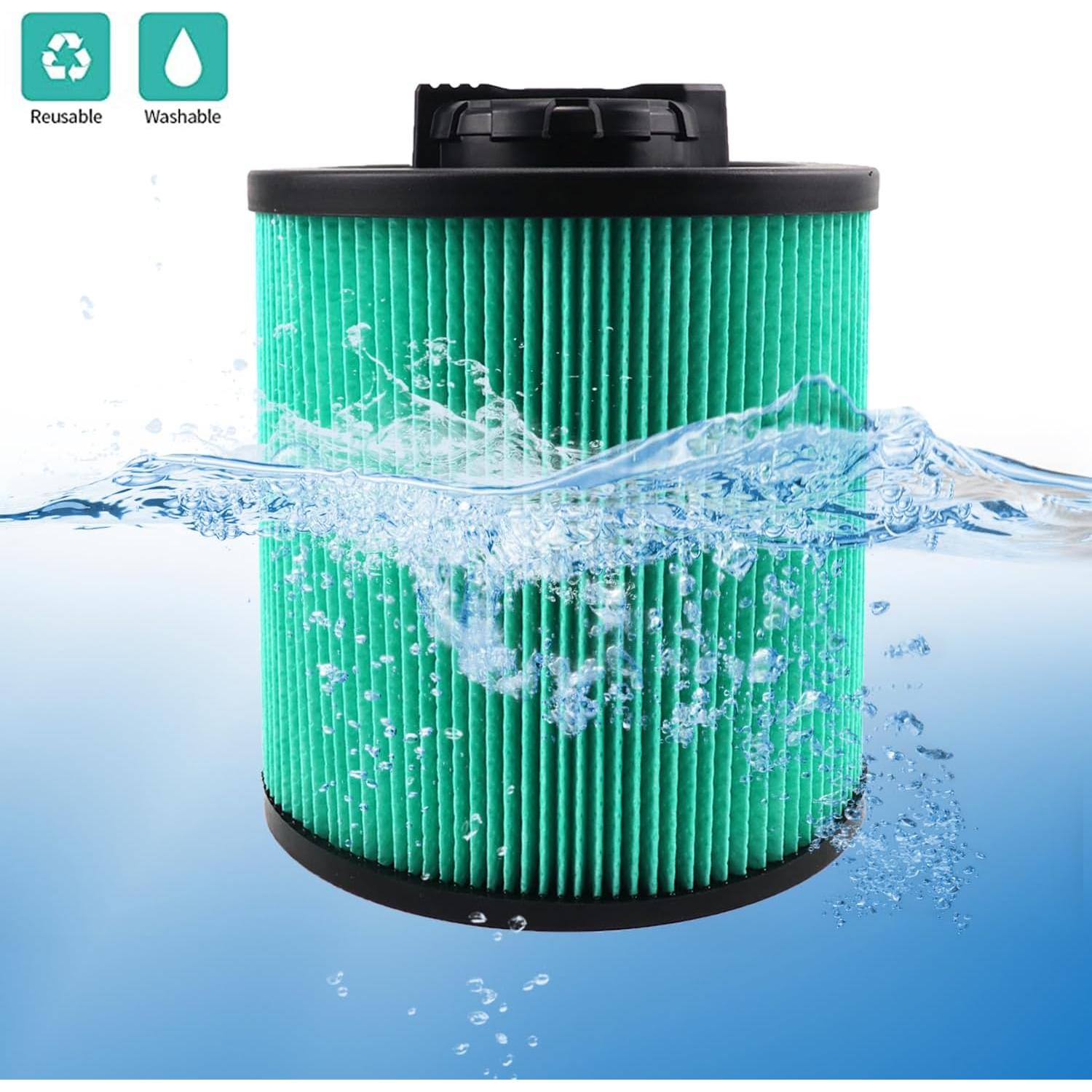 2 Filtros HEPA DXVC6914 + 2 Bolsas DXVA19-4101 DeWalt