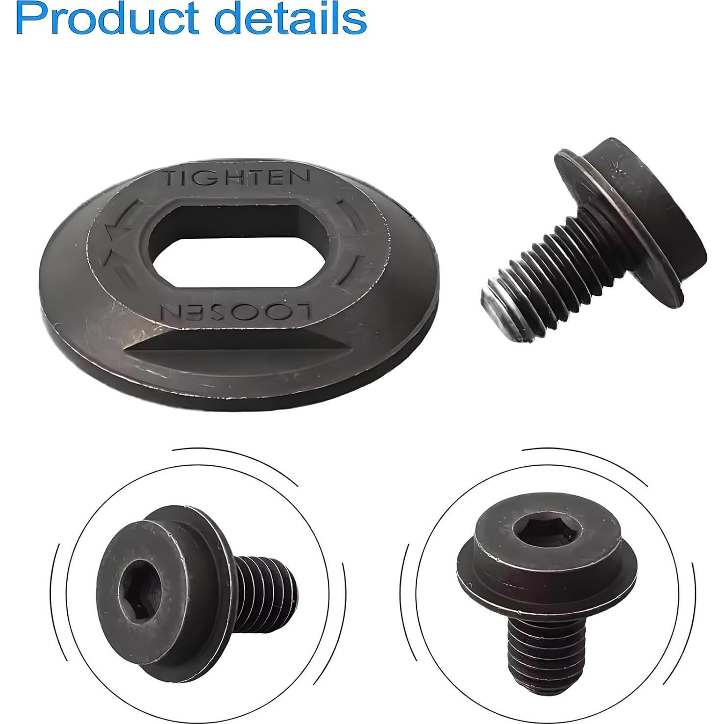 Abrazadera de Hoja de Sierra Circular DeWalt N621119 y Tornillo