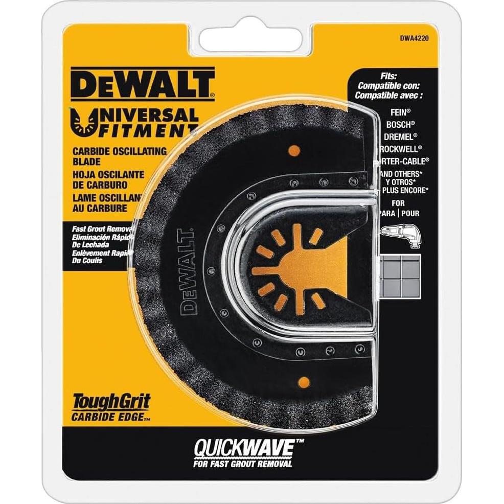 Hoja de Eliminación de Lechada DEWALT DWA4220 Carburo