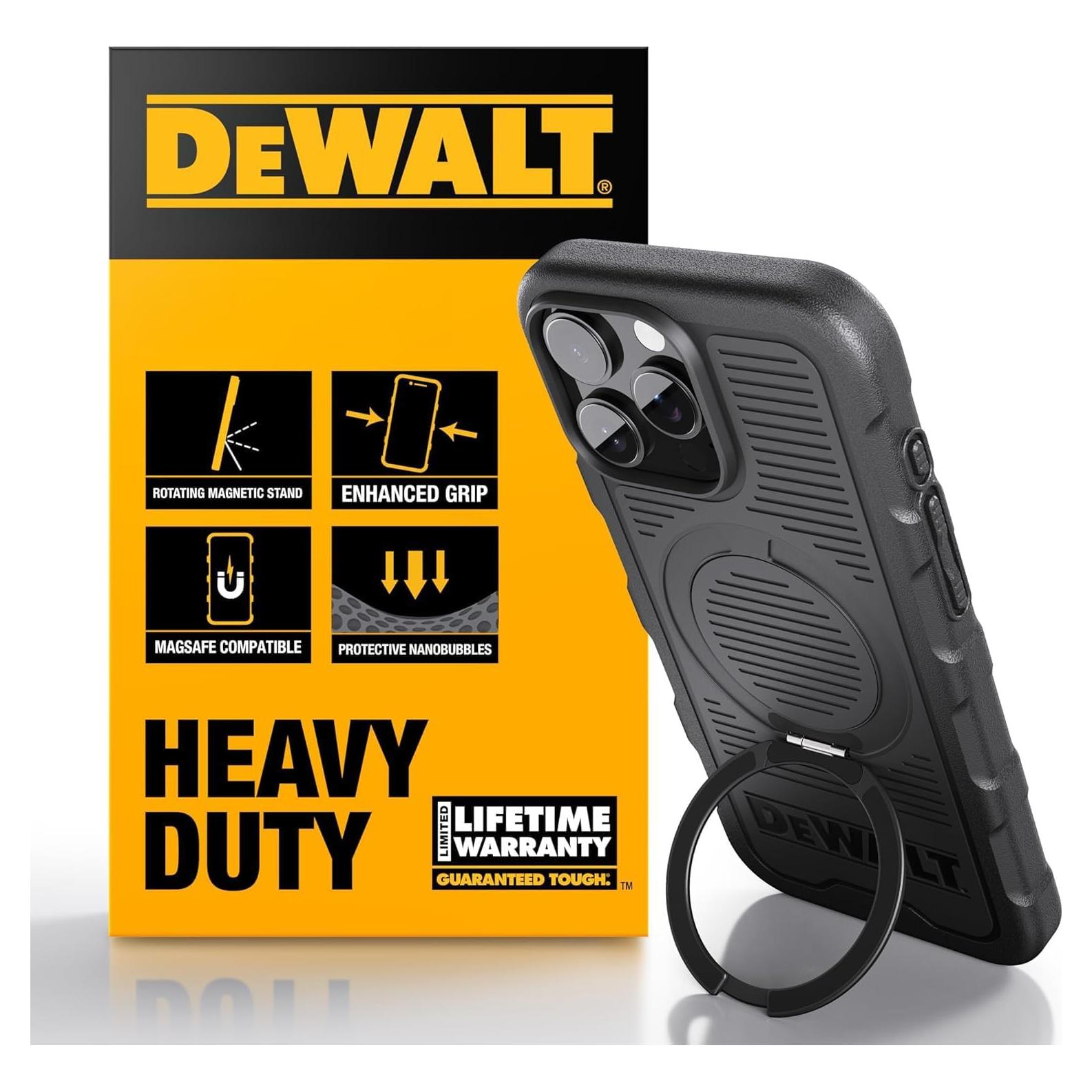 Anillo Magnético Rotatable 360° DEWALT para iPhone 16 Pro