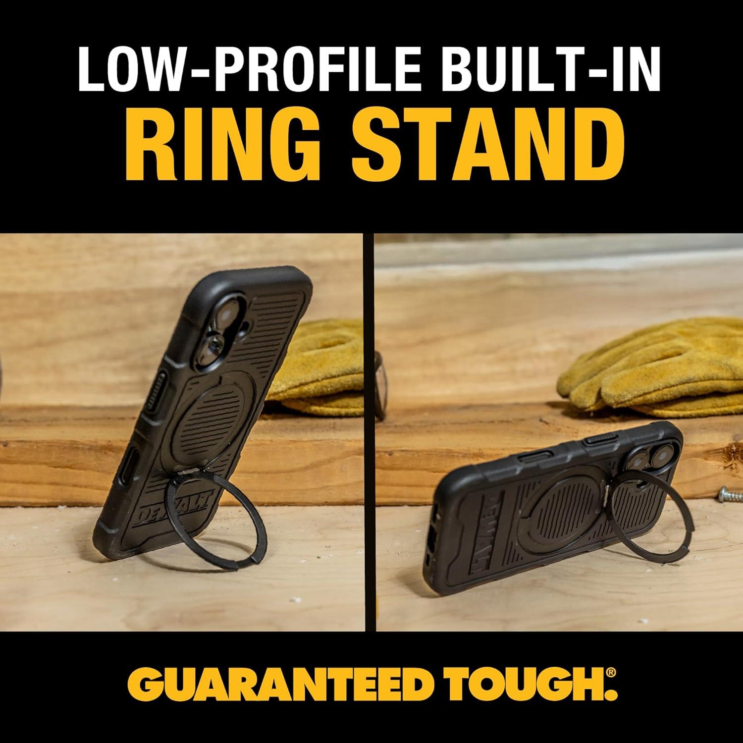 Anillo Magnético Rotatable 360° DEWALT para iPhone 16 Pro