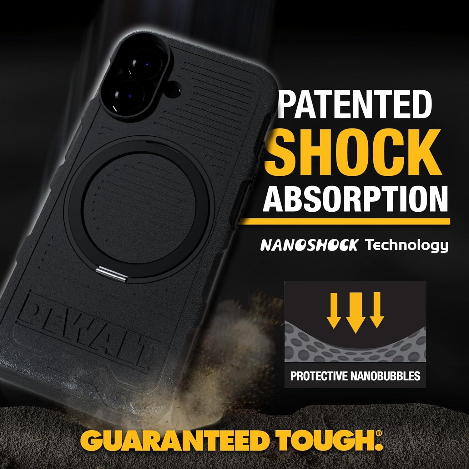 Anillo Magnético Rotatable 360° DEWALT para iPhone 16 Pro