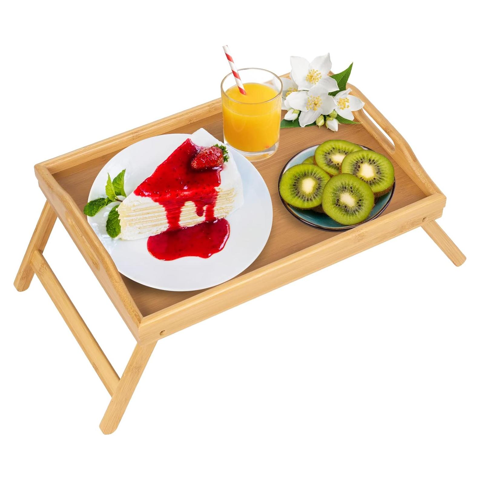 Mesa Bandeja de Cama Plegable Artmalle Bambú 39.6x27.9 cm