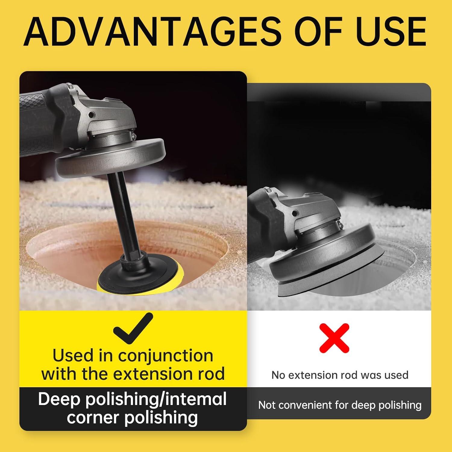 Kit Accesorios Amoladora Angular Boounyatin 5/8"-11 3 Varillas